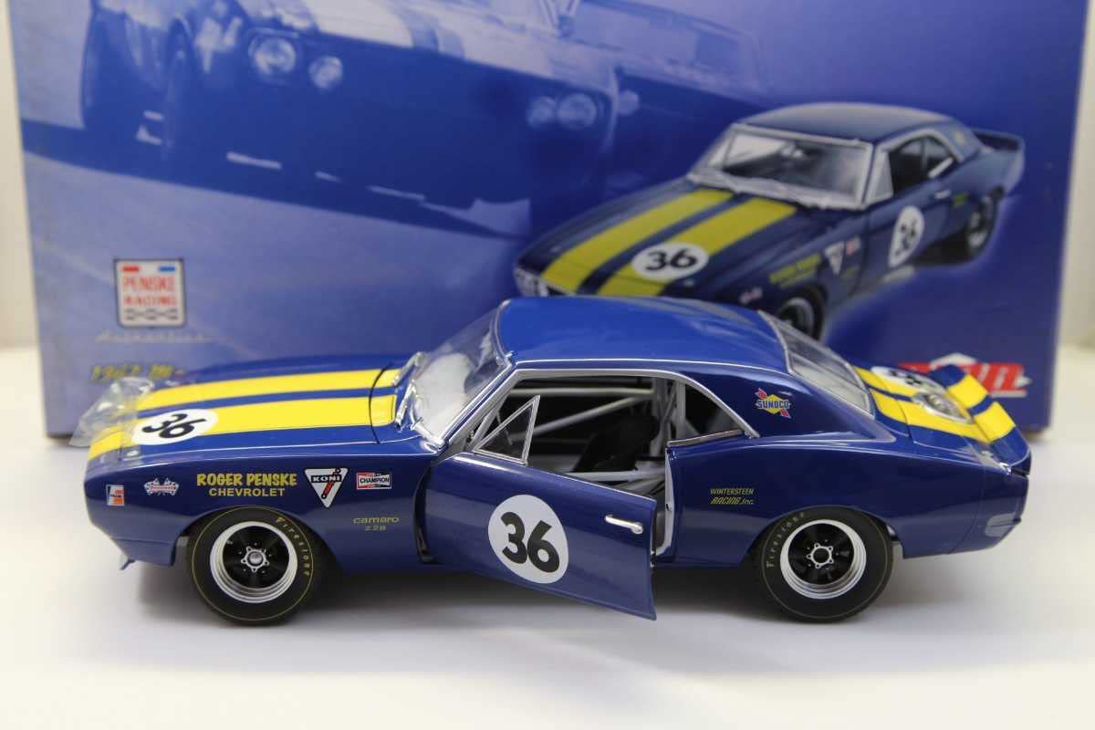Amazon | GMP 1/18 チーム・ペンスキー スノコ カマロ Z28 SUNOCO 1967
